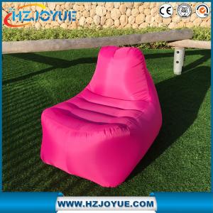 China New Design OEM Logo Fast inflatable lounger sofa Sleeping air lounge sofa hangout laybag.air chair wholesale