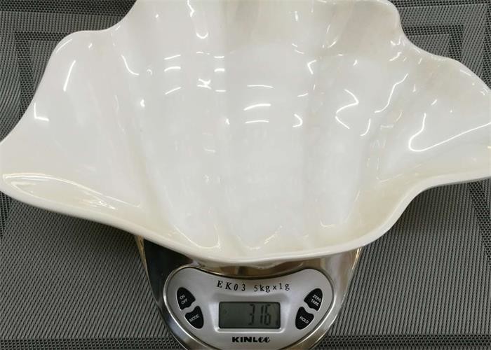 Shell Shape UNK Sushi Pan Unbreakable Plastic Porcelain Dinnerware Weight 208g