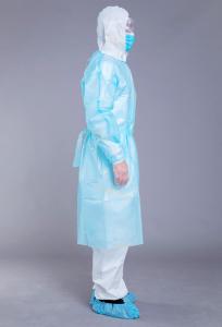 China 55 GSM Medical Disposable Aami Level 2 Isolation Gown wholesale