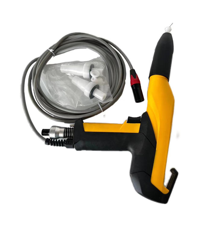 HXC-JM4-OPT Handheld Metal Surface Electrostatic Powder Coating Gun with Flow Control