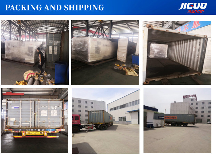 Automatic Servo Hot Stamping Machine For Paper Cardboard Two Rolls