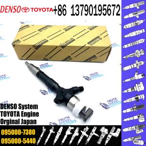 China common rail fuel injector 23670-30240 095000-7380 fuel injector For Toyota 2KD-FTV wholesale