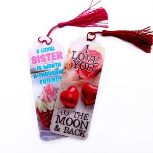 China Three-Dimensional Lenticular Bookmark Advanced 3D Hologram Marker wholesale