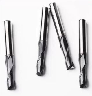 Milling Cutters Solid Tungsten Carbide End Mill With 2 Flutes For Metal