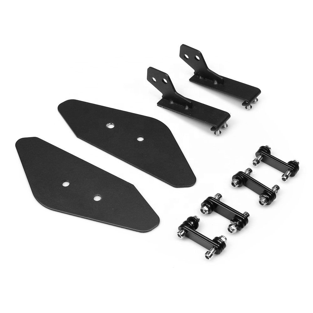 Punched Free Single Layer Aluminum Alloy Car Tail Spoiler