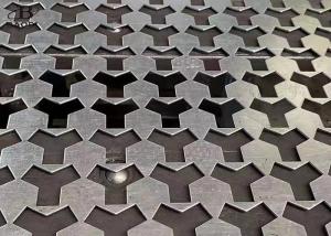 China Sheet Thickness 0.5-3.5mm Square Hole Perforated Metal Mesh wholesale