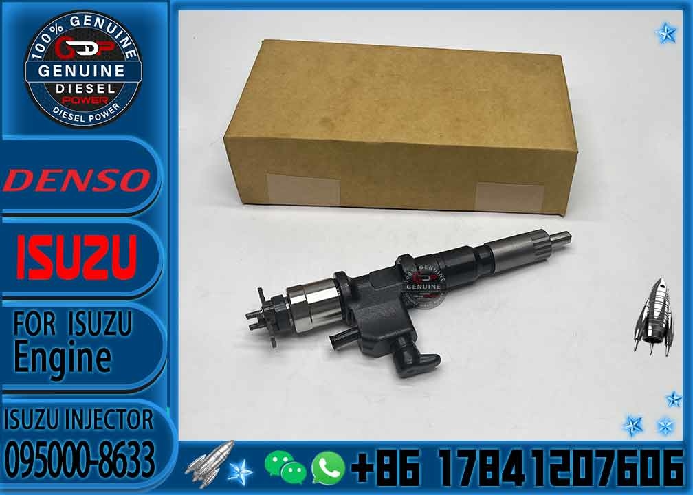 High Quality Diesel Injector Diesel Common Rail Injector 095000-8633 8-98139816-3 8981398163 Diesel Engine Parts 095000-