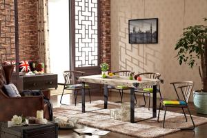 China dining table, wood table, dining furniture wholesale