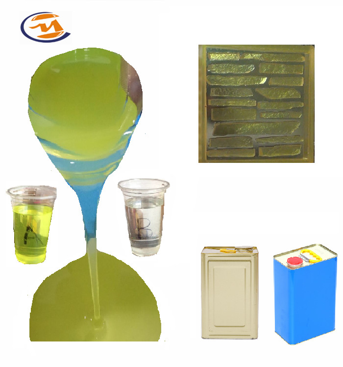 30 Shore A Two Part RTV Polyurethane Liquid Rubber For Cultural Stone Molding