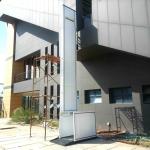 2.5m 3.5m Exterior Wheelchair Lift Commercial Hydraulic Platform Lift For