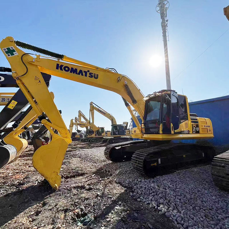 Komatsu PC210-8 Middle Size Used Crawler Excavator 1m3 Bucket Capacity 110kw