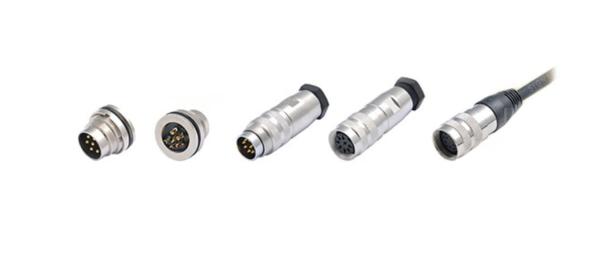 Straight Water Resistant Wire Connector For RRU equipment and Electric tilt