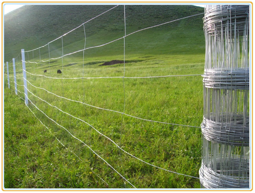 MIDWEST AIR TECHNOLOGIES field fence roll 12-1/2-Ga., 47-In. x 330-Ft.