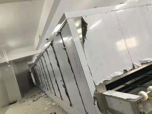 China 1000 Kg/H 1800 Kg/H Blast Tunnel Freezer Shock Freezing Technology For Flower 24kw wholesale
