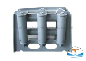 China Marine Universal Roller Fairlead Marine Castings With Nine Rollers wholesale