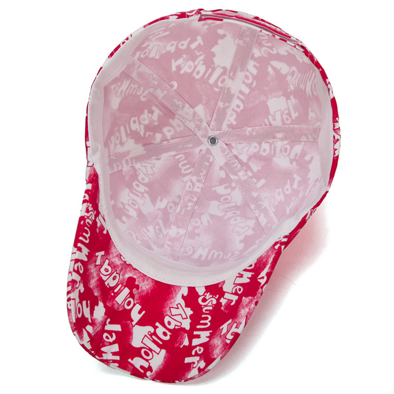 print logo baseball caps and hats men 100% polyester piping running hat custom outdoor sports caps color:red