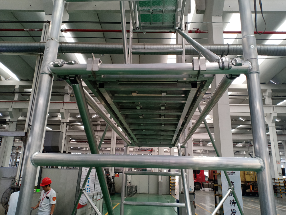 Easy Install Mobile Aluminium Mobile Scaffolding Tower 3D Model