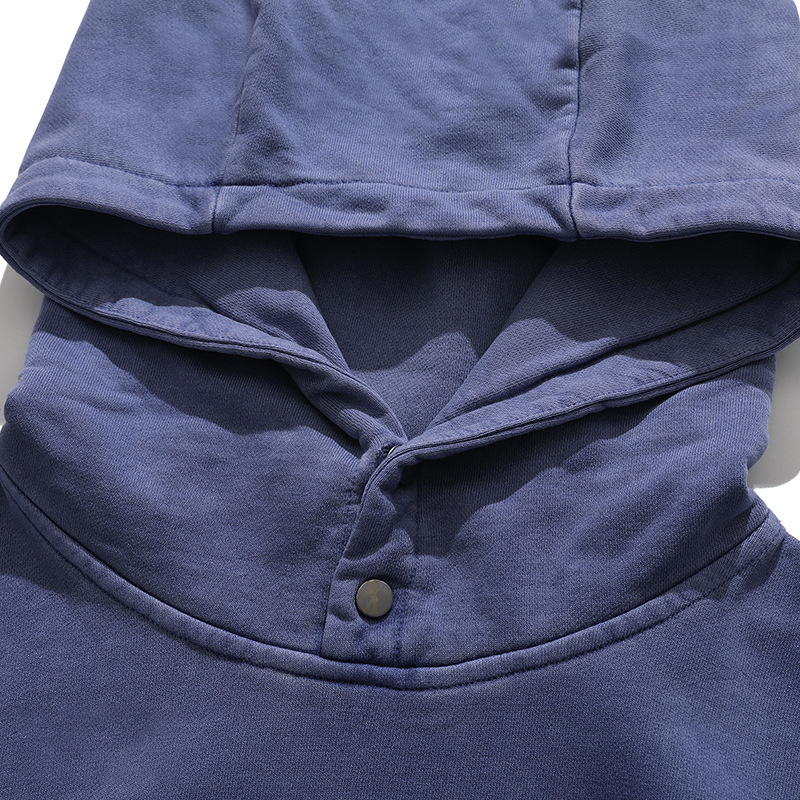 2023 Men's Hoodies Sweatshirts Loose Pullover Style in 100% Heavy Weight Washed Cotton