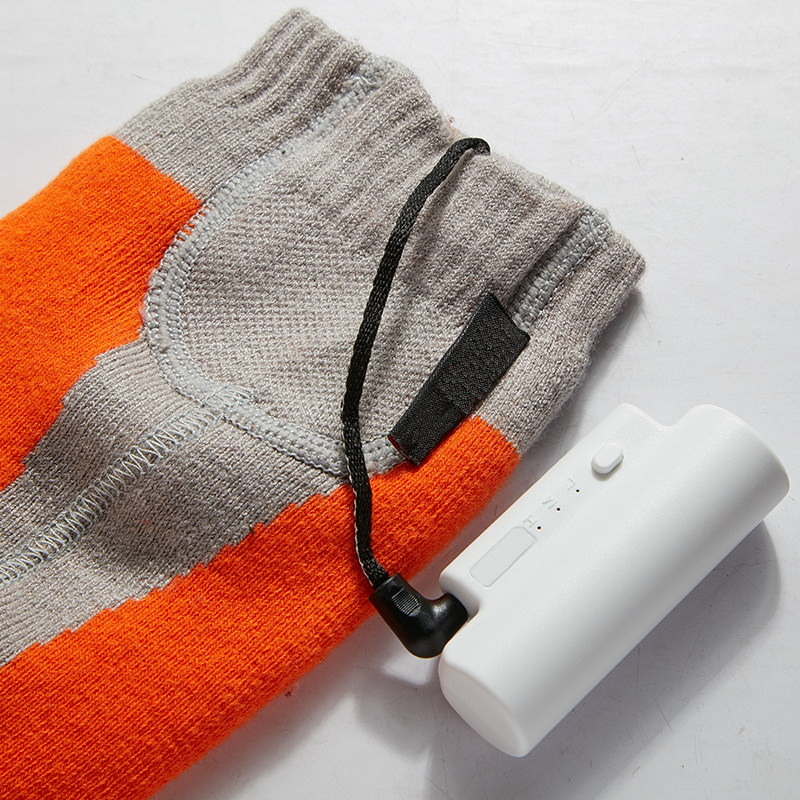 Women Men Rechargeable Electric Heated Socks Winter Cold Feet Cycling Skiing Hunting Motorcycle