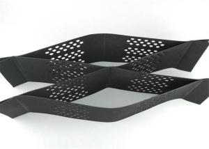 China Paver Slope Protection 50mm Plastic Geocell Black wholesale