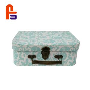 China Beautiful Varnishing Surface Treatment Quick Delivery Cardboard Suitcase Box wholesale