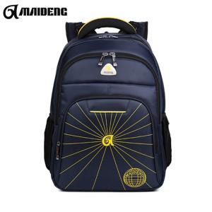 China Foamed Padded Compartment Business Laptop Backpack Multi Front Zipper Pockets wholesale