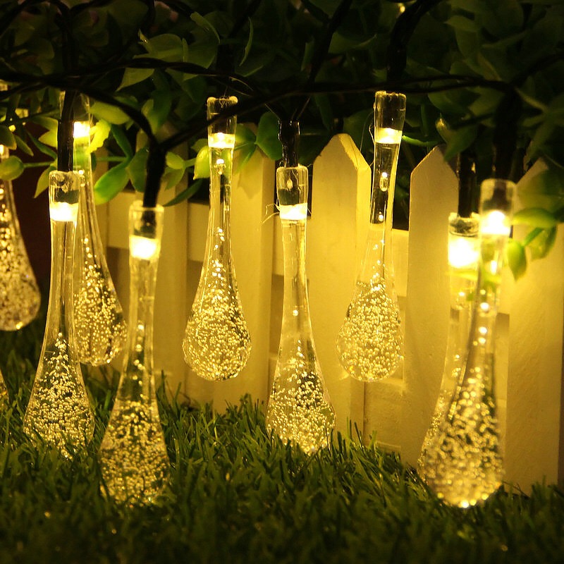 Flower String Lights for Bedroom Cherry Blossom String Lights 8 Modes 50 LED Solar Powered String Lights Fairy Hanging Decor