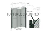 galvanized 358 high security wire fence