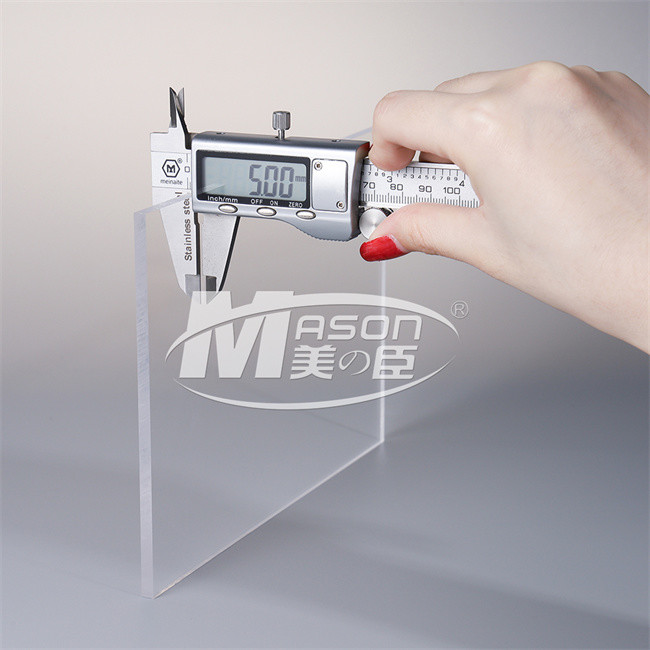 5mm 1230x1830mm Clear Acrylic Sheet PMMA Cast