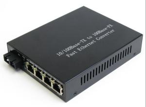 China 120KM RJ45 To Fiber Optic Converter 10/100M Fiber Ethernet Media Converter wholesale