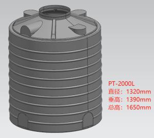 China 2000 Liters Roto Mould Water Tank 528 Gallon No Leakage wholesale