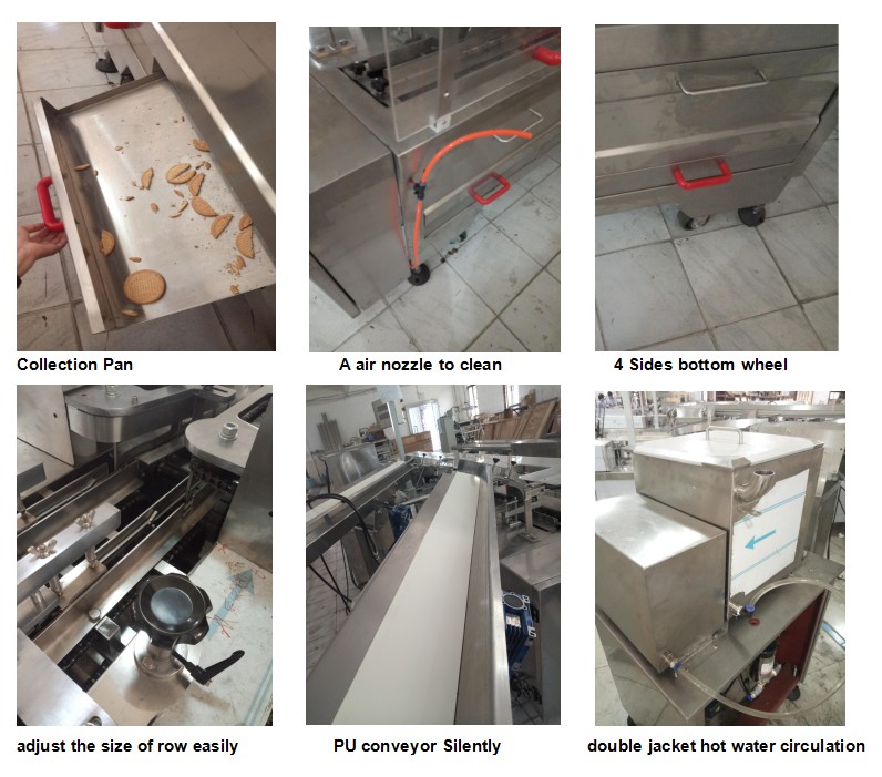 Schneider Electric 1200 Sandwiches/Min Cream Biscuit Machine