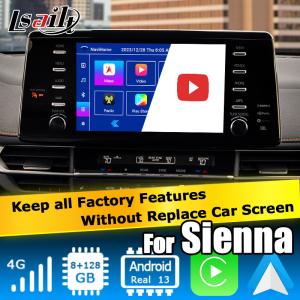 China Car Multimedia Interface Android auto carplay interface For TOYOTA Sienna wholesale
