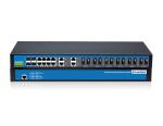 28-port 100M/Gigabit Layer 2 Managed Industrial Ethernet Switch