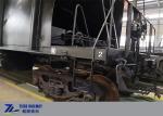 Mine Cargo 120km/H Railway Freight Car Train 60t Load Covered Roof