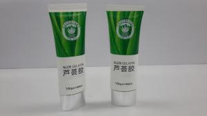 China Flat and oval Plastic Barrier Laminated cosmetic tube for Aloe Gelatin and face make up,Diameter 30 on sale
