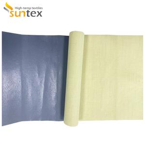 China Wholesale Abrasion Proof Silicone Coated Aramid Cloth Fabric for Robot Cover wholesale