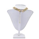Name Initial Fashion Jewelry Necklaces Transparent Rhinestones Trending Beaded