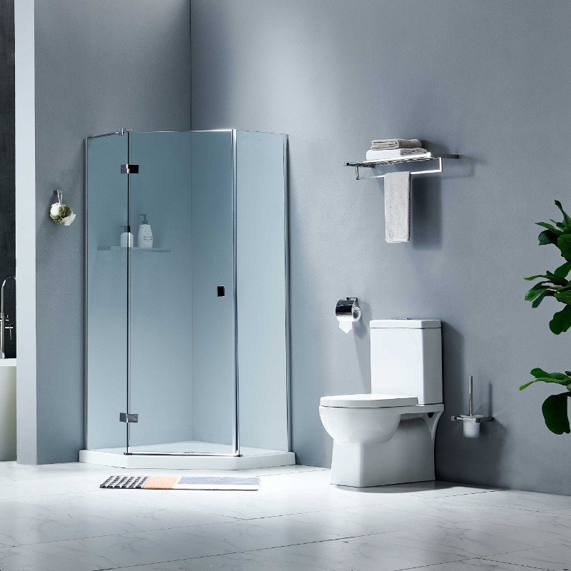 SS Bath Modern Toilet Fittings 11 Piece Sus304 Polished Wall Mounted