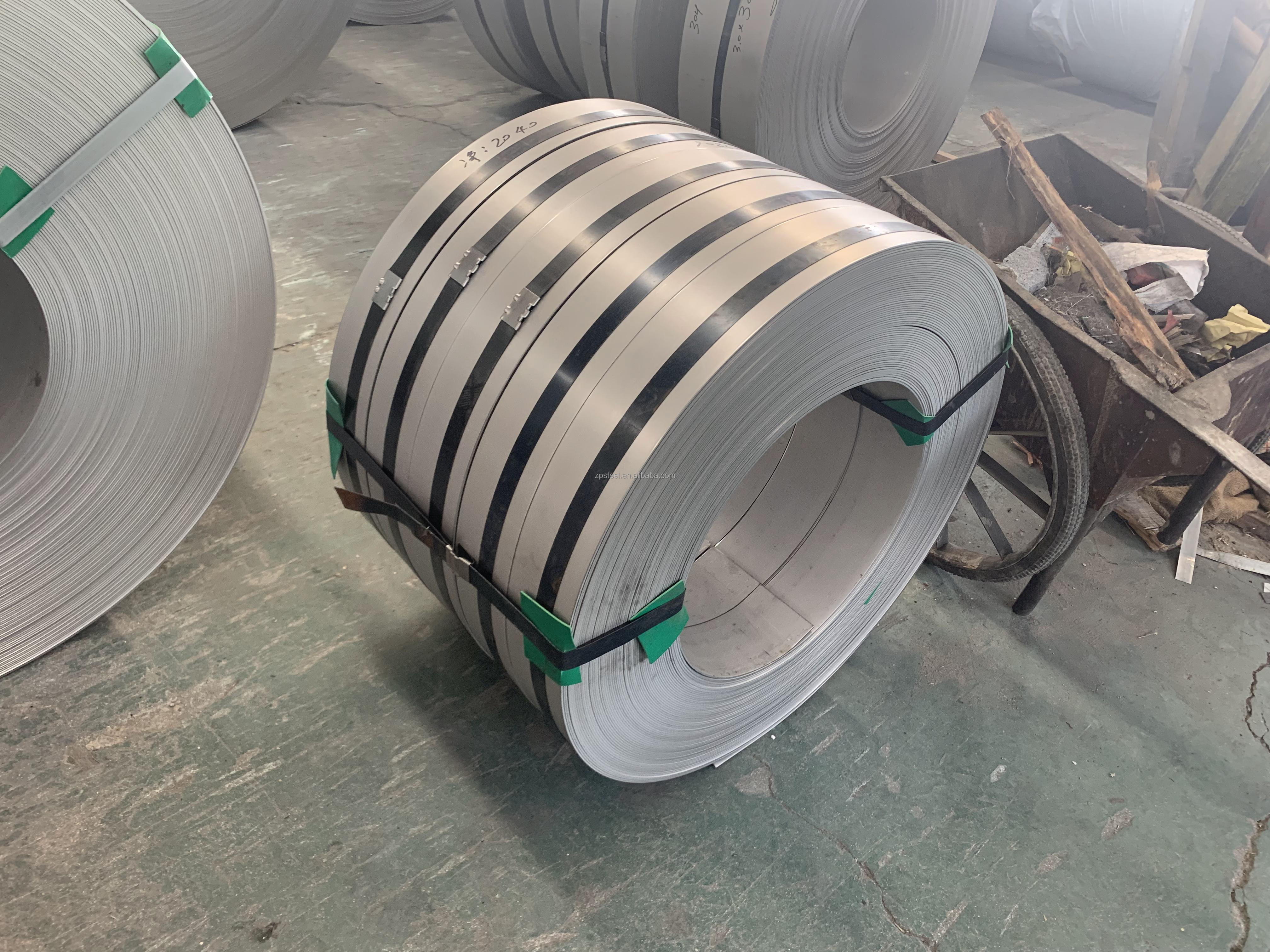 Customized ASTM Ss 304 Strips 201 316/316l 410 409 430 Stainless Steel Coil