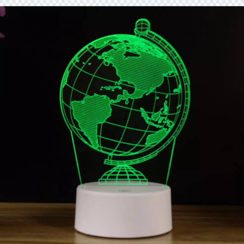 Changeable 188mm 3D Led Illusion Lamp Acrylic 3d Illusion Night Light