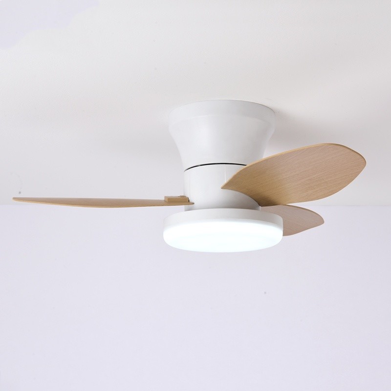 Factory Direct Sales of 35-inch Home Bedroom Living Room Ceiling Fan with Light Low Floor Ceiling Fan