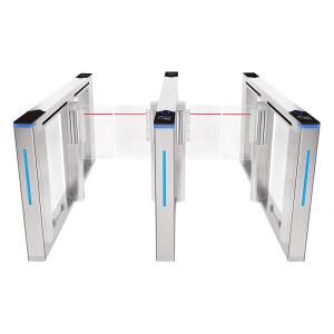 China Aluminum Alloy Speed Gate Turnstile Intelligent Pedestrian Swing Barrier wholesale