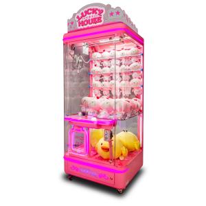 China Lucky House 180W Toy Crane Machine 840 * 880 * 2200MM Size For 1 Player wholesale