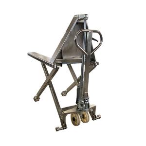 China Single Scissor 2200lbs Stainless Pallet Lifting Height 800mm wholesale