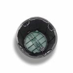 Round Sprinkler Valve Box Secure Underground 255 * 265 * 343mm Water Meter