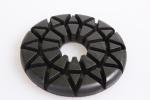 3 Inch Metal Chip Concrete Floor Polishing Pads Grit 50 In Round Shaped