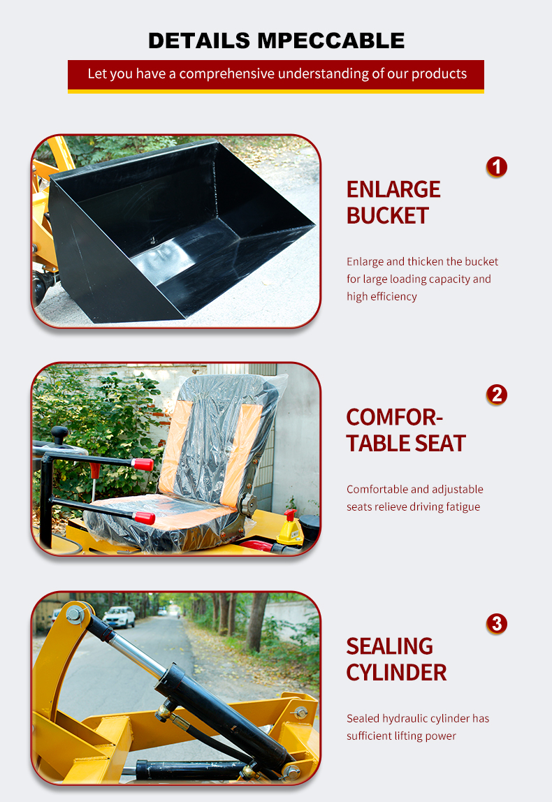 5100*1350*2580 mm Dimension Min Retroexcavadora Backhoe Excavator Loader for Restaurant