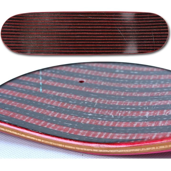 YOBANG carton fibre blank skateboard decks with maple wood 31inch OEM color