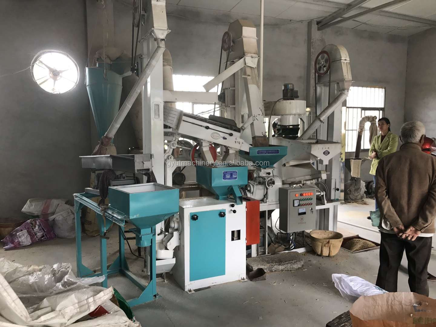 Commercial Rice Mill Machinery for 50tpd Rice Milling Processing Raw Material Rice